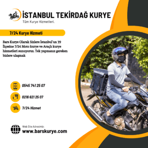 İstanbul Tekirdağ Kurye