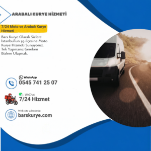Arabalı kurye hizmeti