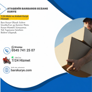 Ataşehir Barbaros Eczane Kurye