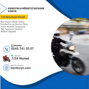 Koşuyolu Nöbetçi Eczane Kurye